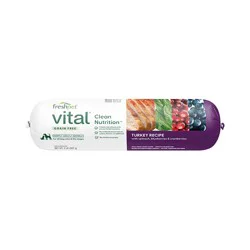 Freshpet Vital Grain Free Turkey Recipe with Spinach