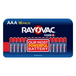 Rayovac Fusion Aaa Batteries, Triple A Alkaline Batteries