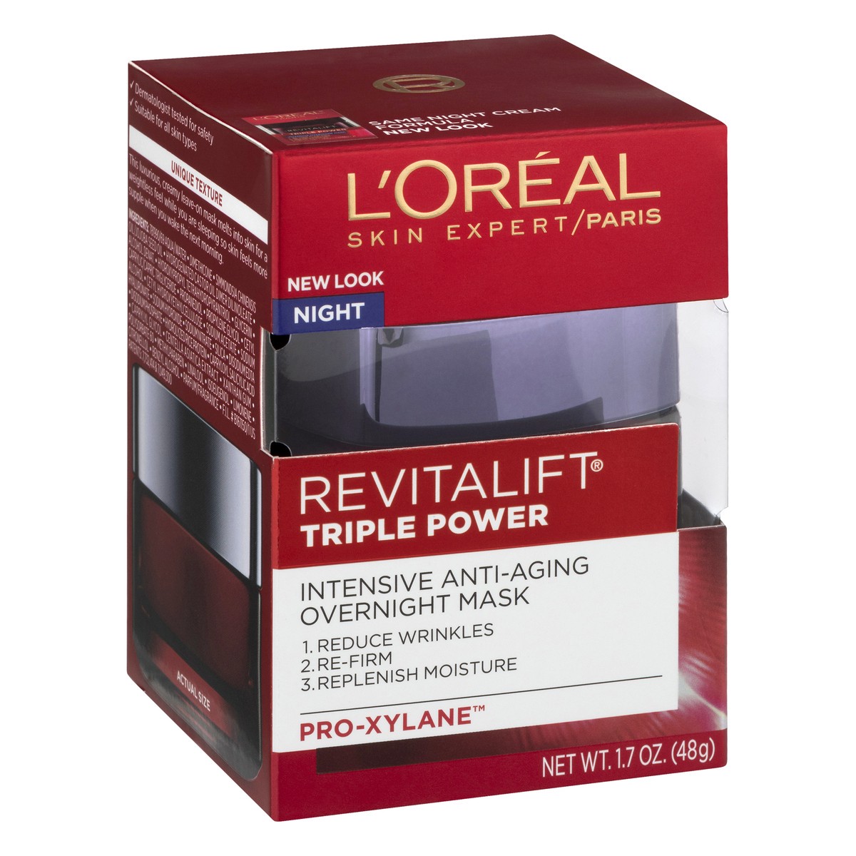 slide 7 of 9, L'Oréal Night Triple Power Anti-Aging Triple Power Overnight Mask 1.7 oz, 1.7 oz