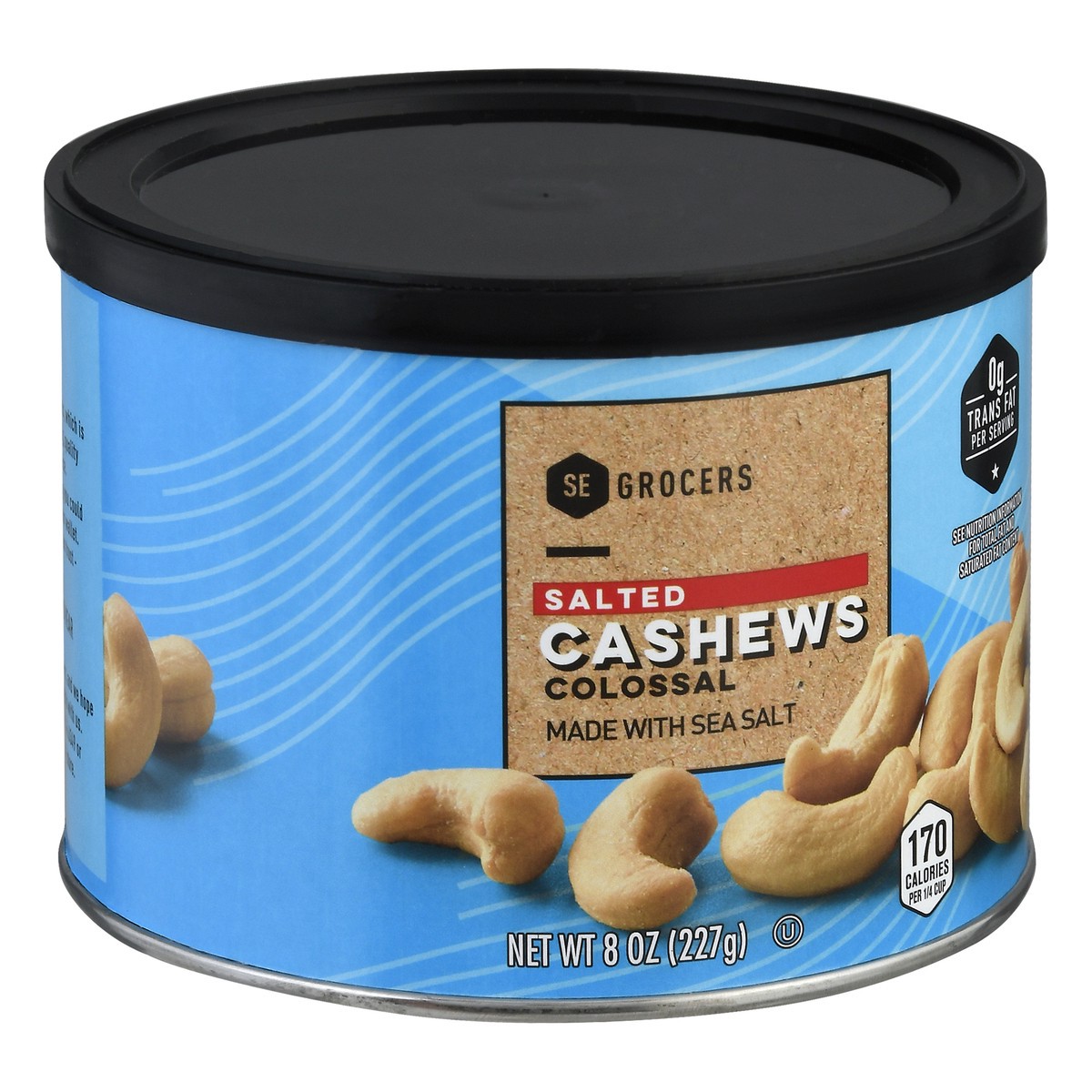 slide 3 of 10, SE Grocers Salted Cashews Colossal, 8 oz