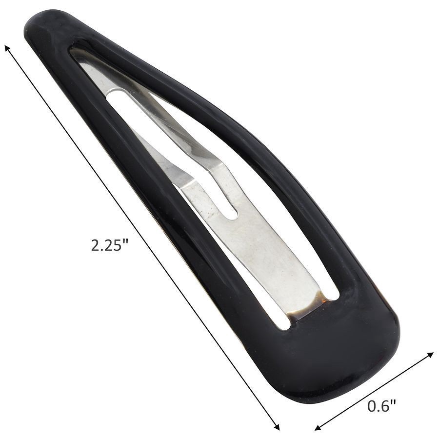 slide 2 of 5, scünci Scunci Effortless Beauty Clippies, 6 ct