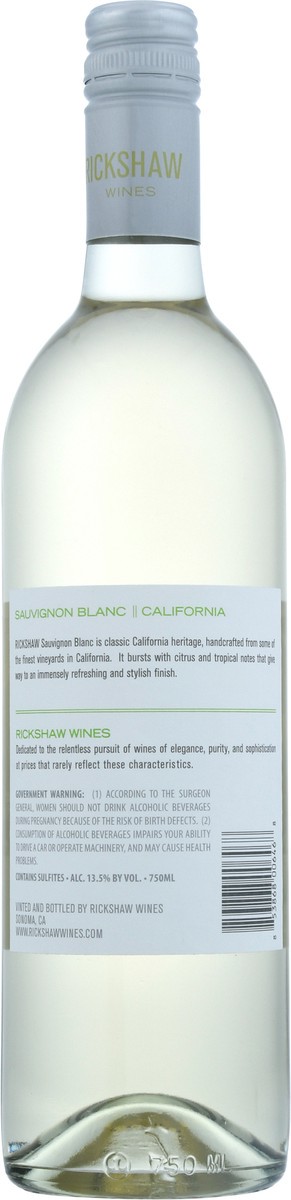 slide 4 of 12, Rickshaw Sauvignon Blanc 750 ml, 750 ml