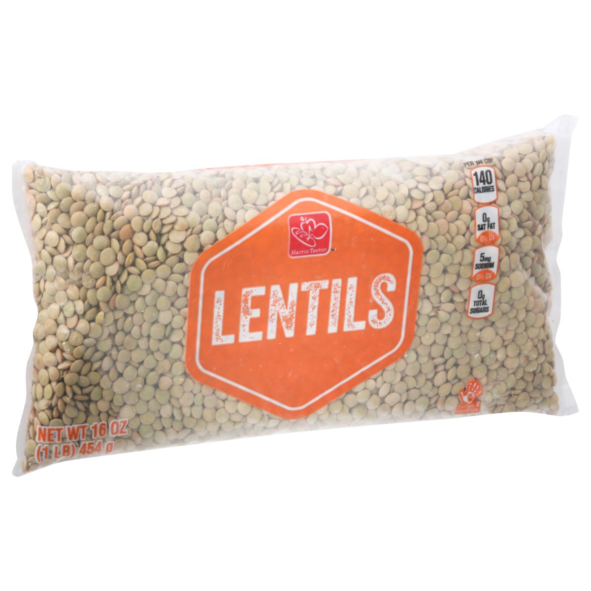 slide 3 of 10, Harris Teeter Dry Hearty Lentil Beans, 16 oz