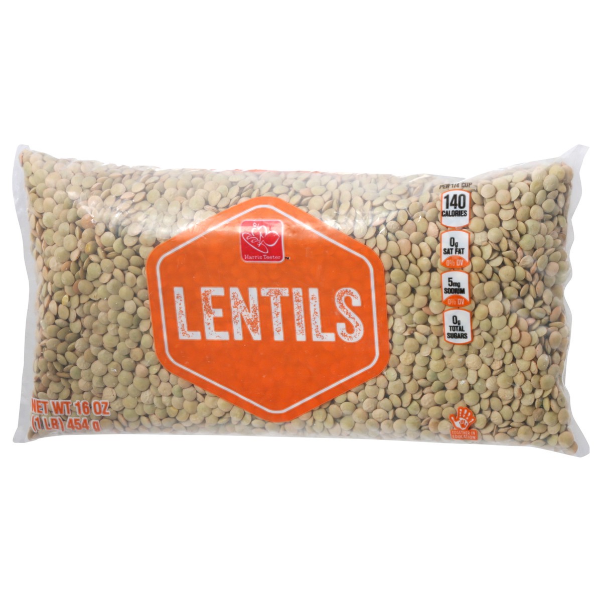 slide 6 of 10, Harris Teeter Dry Hearty Lentil Beans, 16 oz