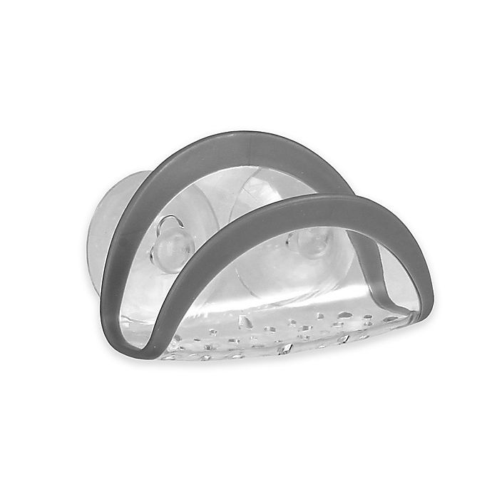 slide 1 of 2, Spectrum Cora Arc Sink Cradle - Grey, 1 ct