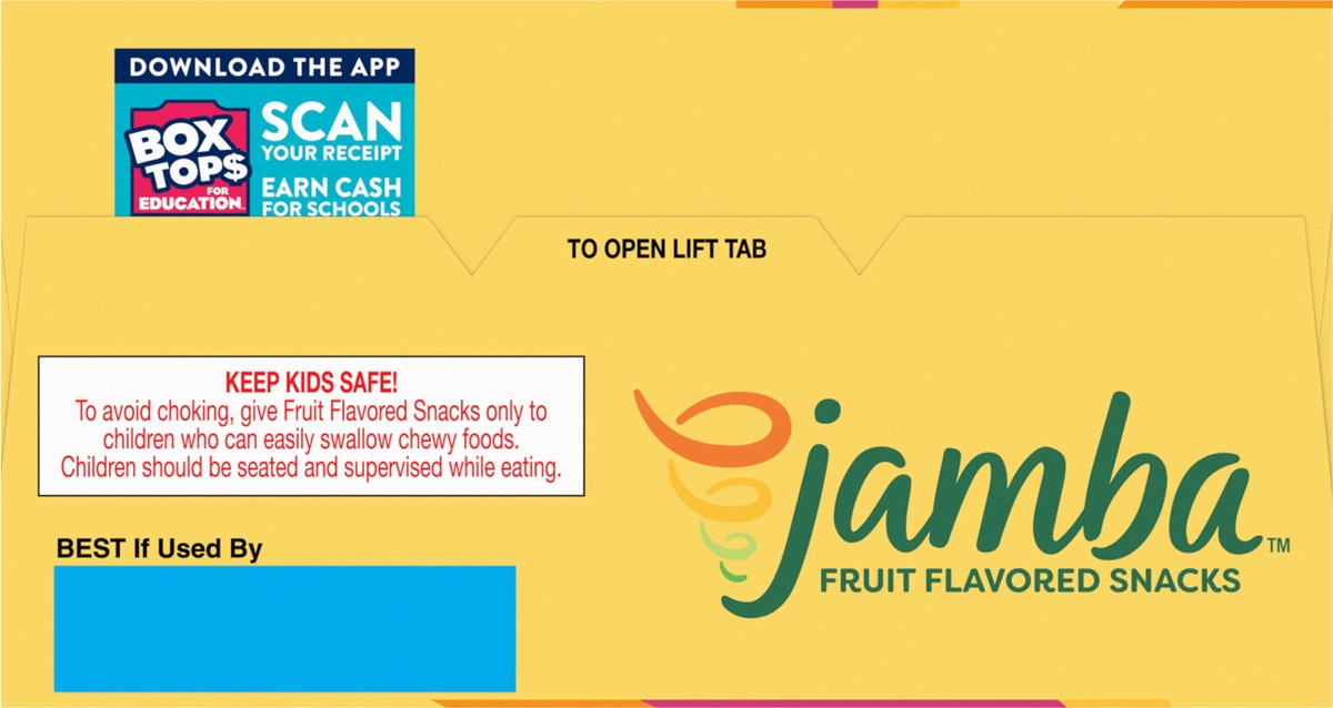 slide 5 of 13, Jamba Mango- A-Go-Go Fruit Flavored Snacks 14 Count, 16.8 OZ, 14 ct