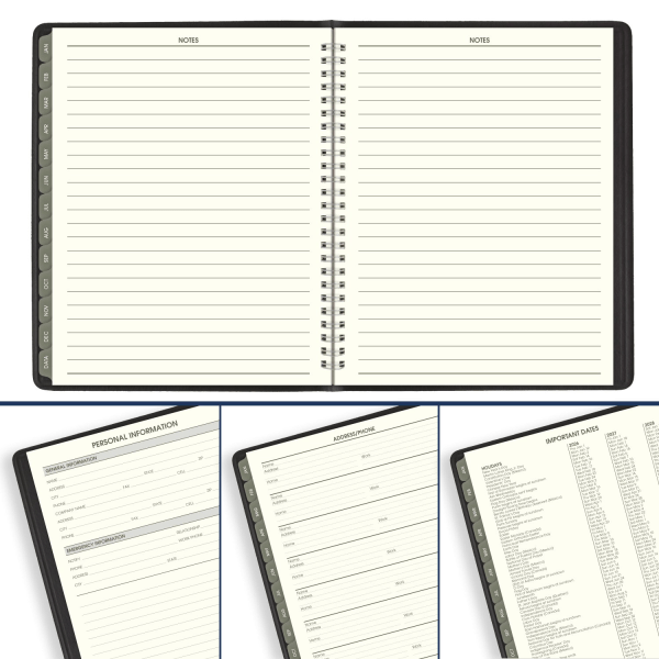 slide 4 of 10, AT-A-GLANCE® Recycled Weekly Monthly Appointment Books, 1 ct