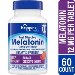 Kroger Melatonin 12 Mg Fast Dissolve Tablets