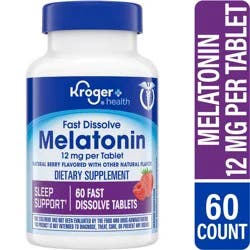 Kroger Melatonin 12 Mg Fast Dissolve Tablets
