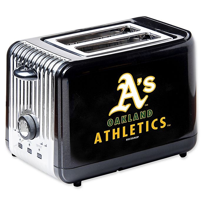 slide 1 of 1, MLB Oakland Athletics 2-Slice Toaster, 1 ct