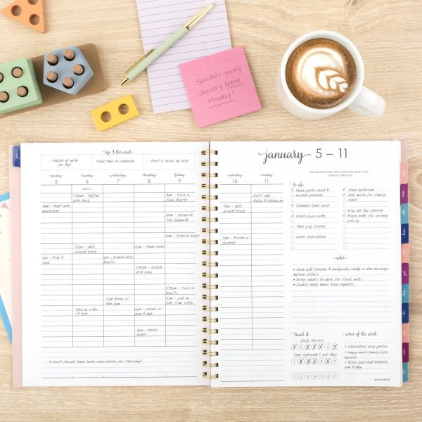 slide 2 of 10, AT-A-GLANCE® Harmony Weekly Monthly Planners, Large, 1 ct