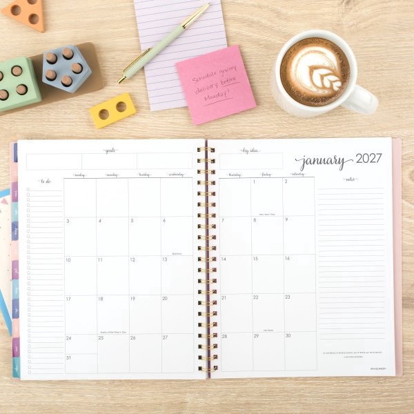slide 4 of 10, AT-A-GLANCE® Harmony Weekly Monthly Planners, Large, 1 ct
