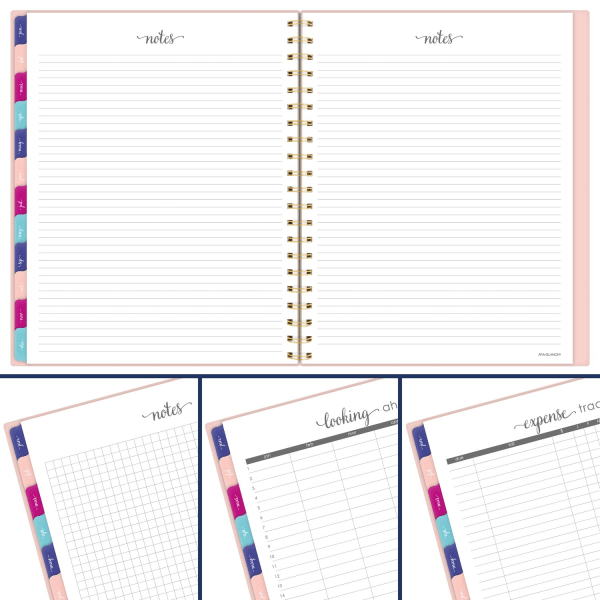 slide 3 of 10, AT-A-GLANCE® Harmony Weekly Monthly Planners, Large, 1 ct