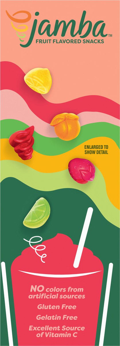 slide 3 of 13, Jamba Fruit Flavored Snacks, Strawberry Surf Rider, Smoothie Inspired Flavors, Gluten Free Snack, 16.8 oz (14 Pouches), 14 ct