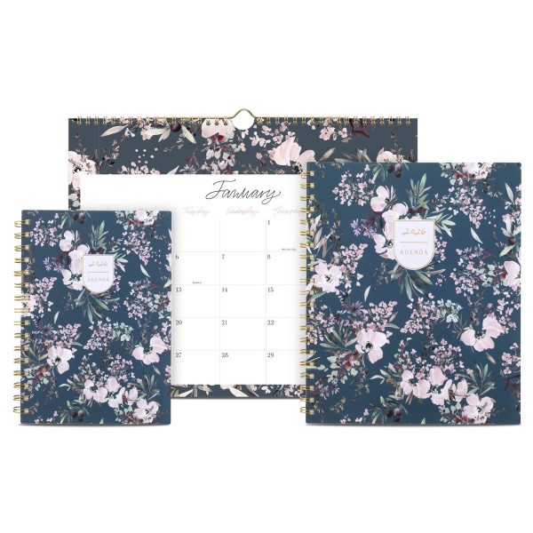 slide 4 of 7, Cambridge Leah Bisch™ for Cambridge® 2026 Monthly Wall Calendar, Calista Floral, Medium, 15"" x 12"", 1 ct