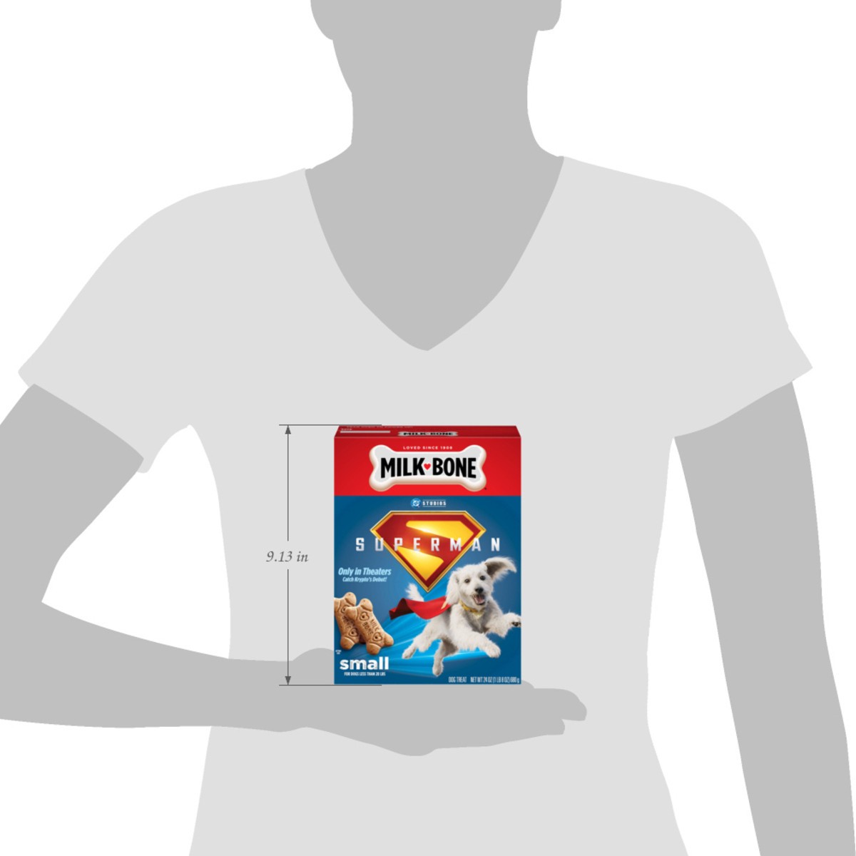 slide 9 of 14, Milk-Bone Original Dog Biscuits, Small Dog Treats, Limited-Edition Superman Movie Box, 24 Oz., 24 oz