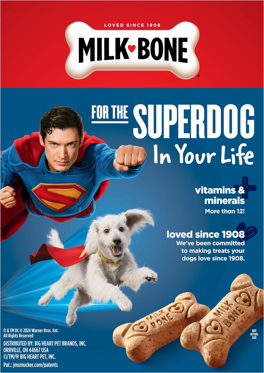 slide 5 of 14, Milk-Bone Original Dog Biscuits, Small Dog Treats, Limited-Edition Superman Movie Box, 24 Oz., 24 oz