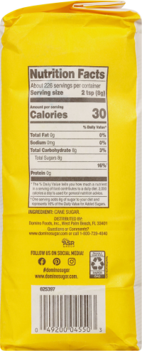 slide 11 of 16, Domino® granulated sugar, 4 lb
