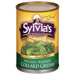 Sylvia's Restaurant Specially-Seasoned Collard Greens 14.5 oz