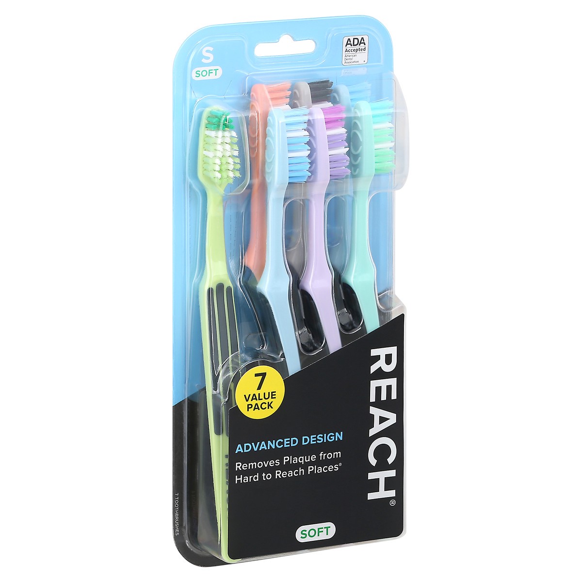 slide 8 of 10, Reach Toothbrush Advanced, 7 ct