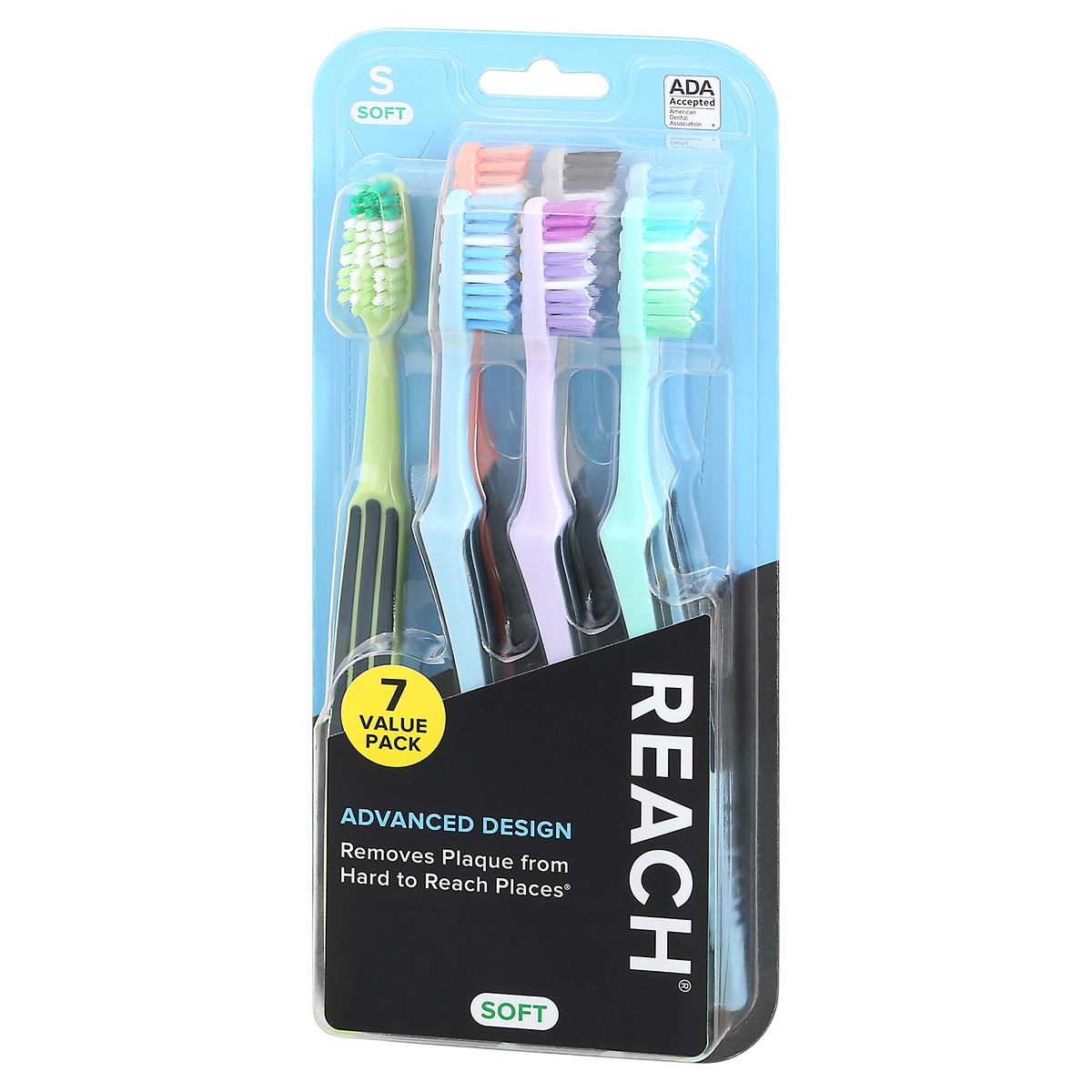 slide 9 of 10, Reach Toothbrush Advanced, 7 ct
