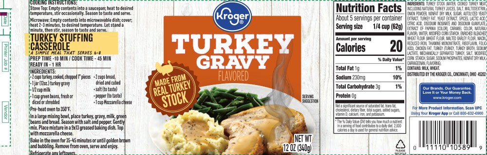 slide 2 of 4, Kroger Turkey Gravy, 12 oz