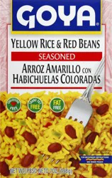 Goya Yellow Rice & Red Beans 7 oz