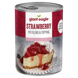 Giant Eagle Strawberry Pie Filling