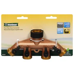 Melnor Four-Way Hose Connector 1 ea