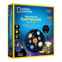 slide 8 of 9, National Geographic Glow-in-the-Dark Space Darts, 1 ct