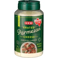 H-E-B Grated Parmesan Cheese