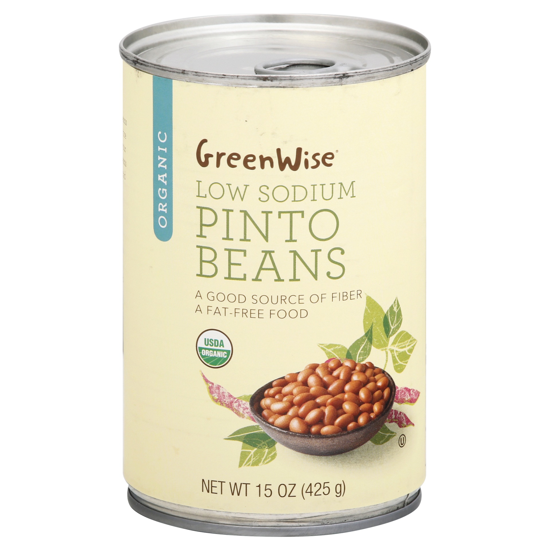 Publix GreenWise GreenWise Organic Low Sodium Pinto Beans 15 oz Shipt
