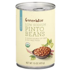 Publix GreenWise GreenWise Organic Low Sodium Pinto Beans
