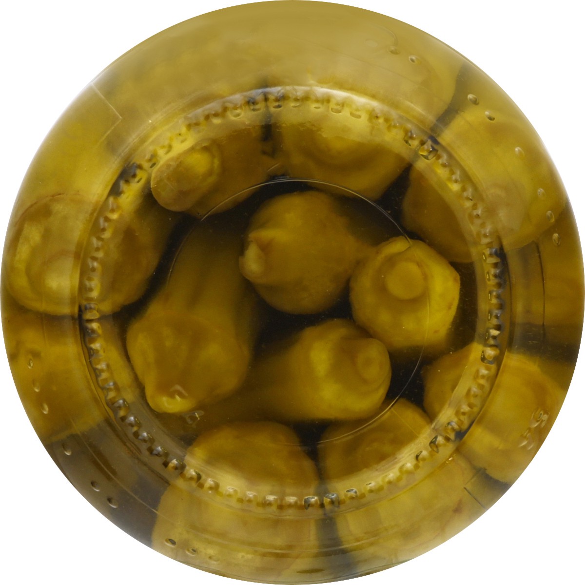 slide 6 of 10, Mt. Olive Hot Okra, 16 oz