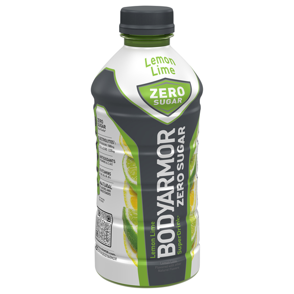 slide 1 of 1, BODYARMOR Zero Sugar Lemon Lime Bottle- 28 fl oz, 28 fl oz