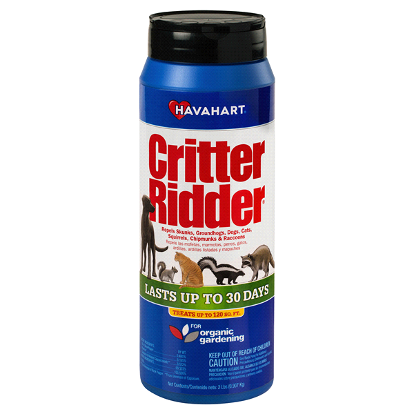 slide 1 of 1, Critter Ridder Animal Repellent Granular Shaker - Havahart, 2 lb