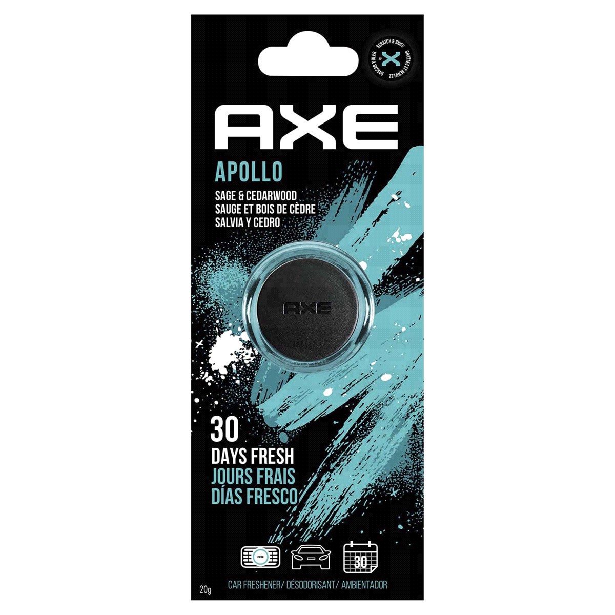 slide 1 of 5, Axe Min Vent Clip Apol, 1 ct