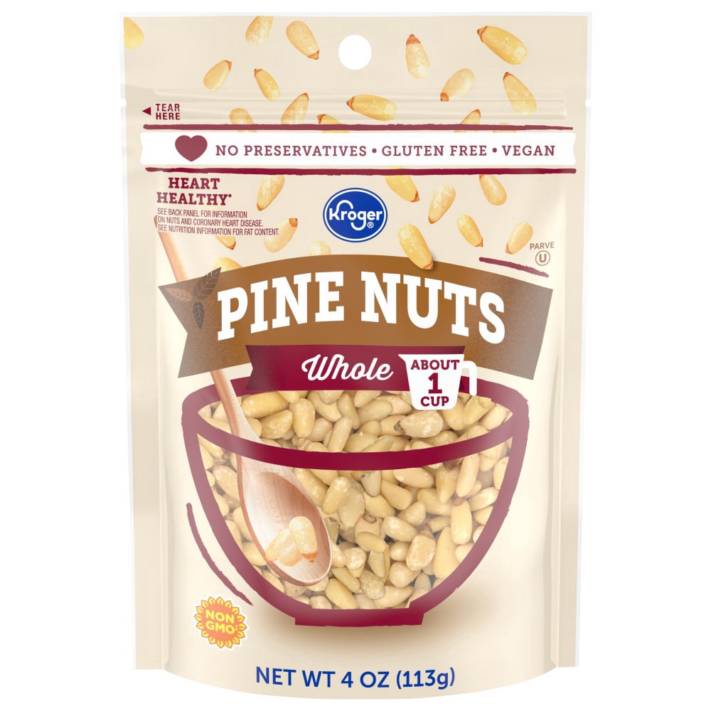 slide 2 of 2, Kroger Whole Pine Nuts, 4 oz
