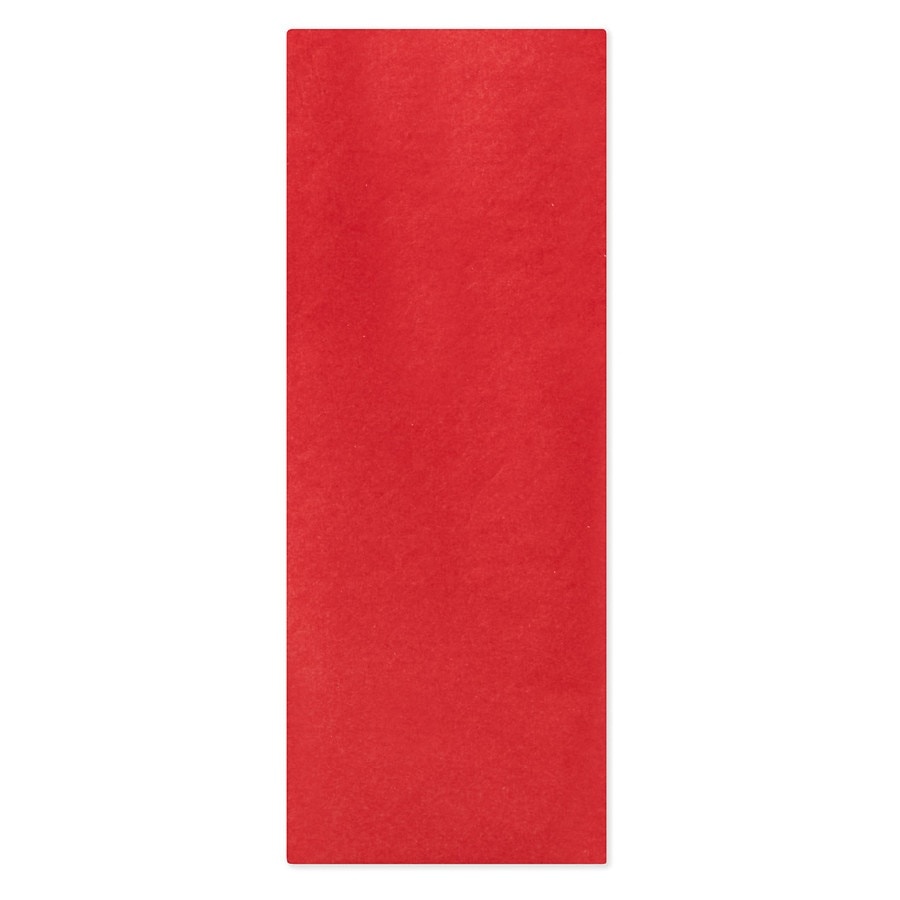 slide 1 of 1, Hallmark Tissue Paper, Solid Cherry Red, 8 Sheets, 8 ct