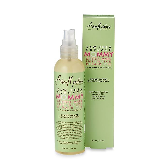 slide 3 of 3, SheaMoisture Mommy Stretch Mark Intensive Repair Oil, 4 oz