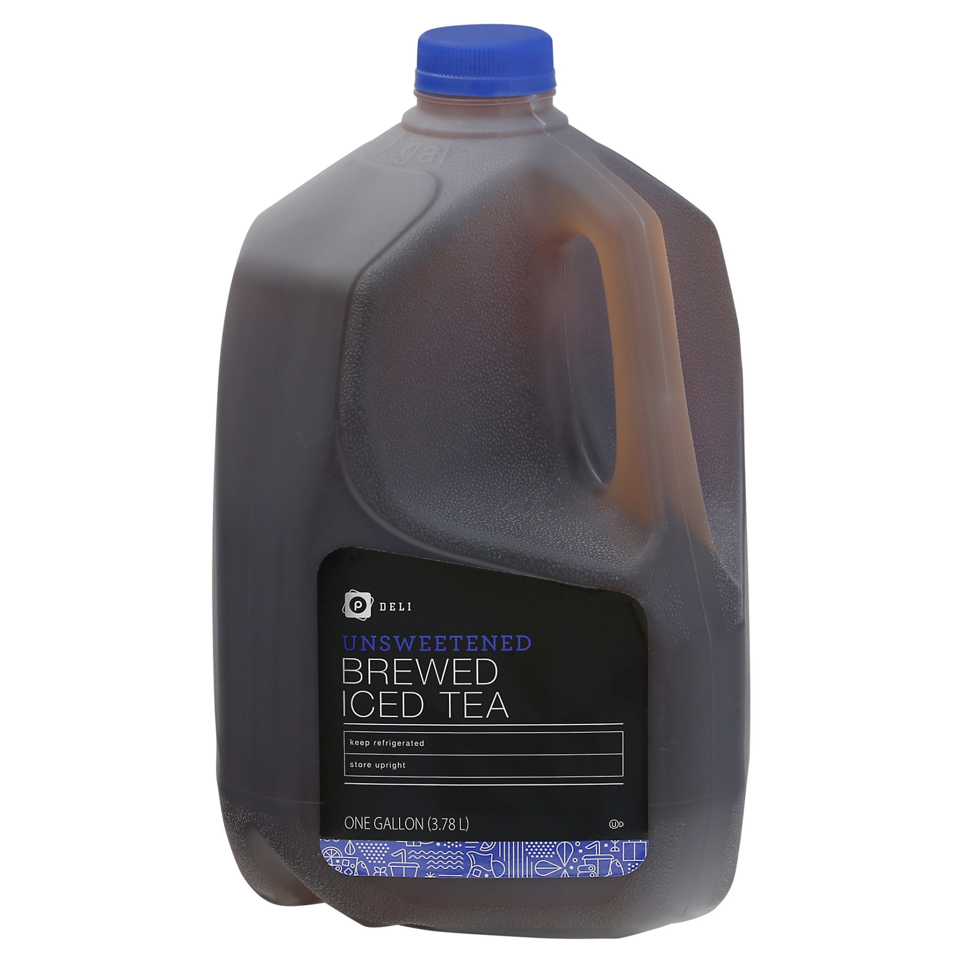 slide 1 of 1, Publix Deli Unsweetened Brewed Iced Tea, 1 gal