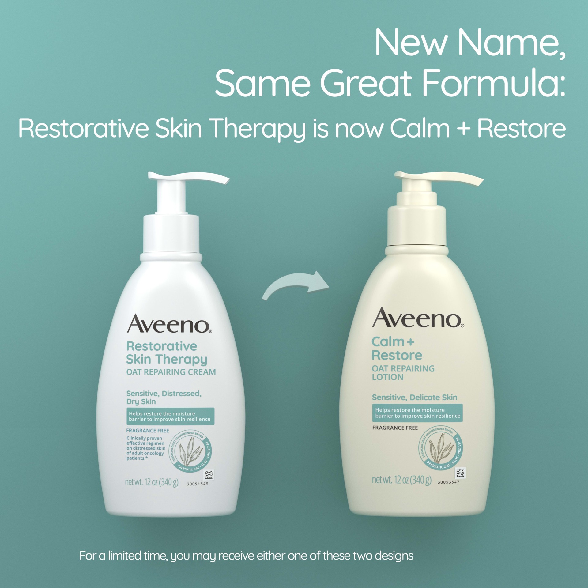 slide 8 of 9, Aveeno Restorative Skin Therapy Cream, 12 oz