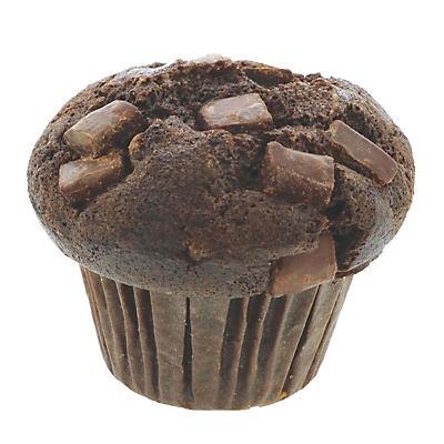 slide 1 of 1, H-E-B Triple Chocolate Muffin Single, 1 ct