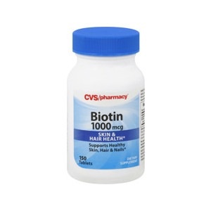 slide 1 of 1, CVS Pharmacy Biotin 1000 Mcg Skin & Hair Health Tablets, 150 ct