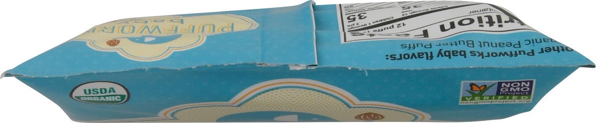 slide 9 of 9, Puffworks Baby Organic Almond Butter Puffs 0.5 oz, 0.5 oz