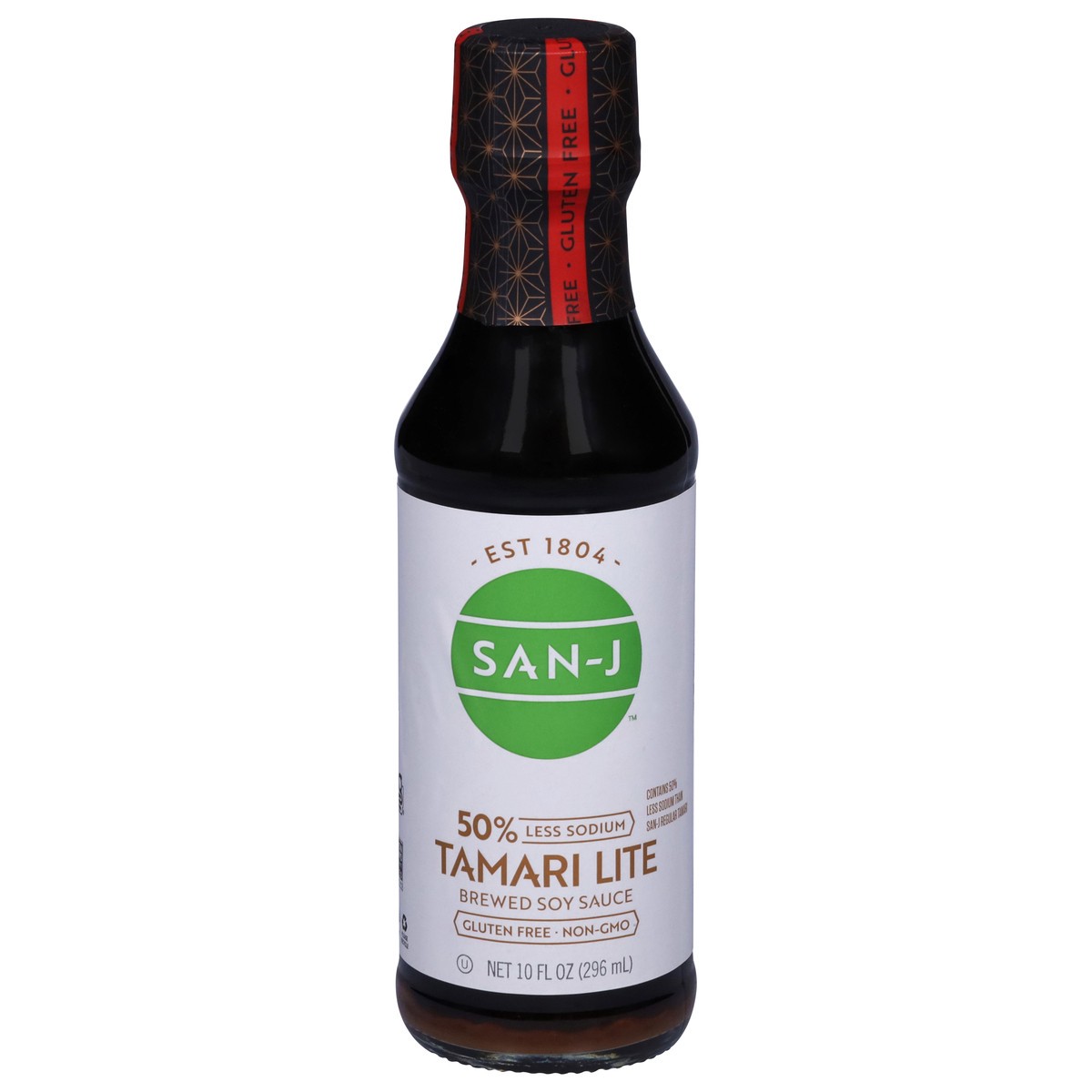 slide 1 of 13, San-J Tamari Lite Brewed Soy Sauce 10 oz, 10 oz