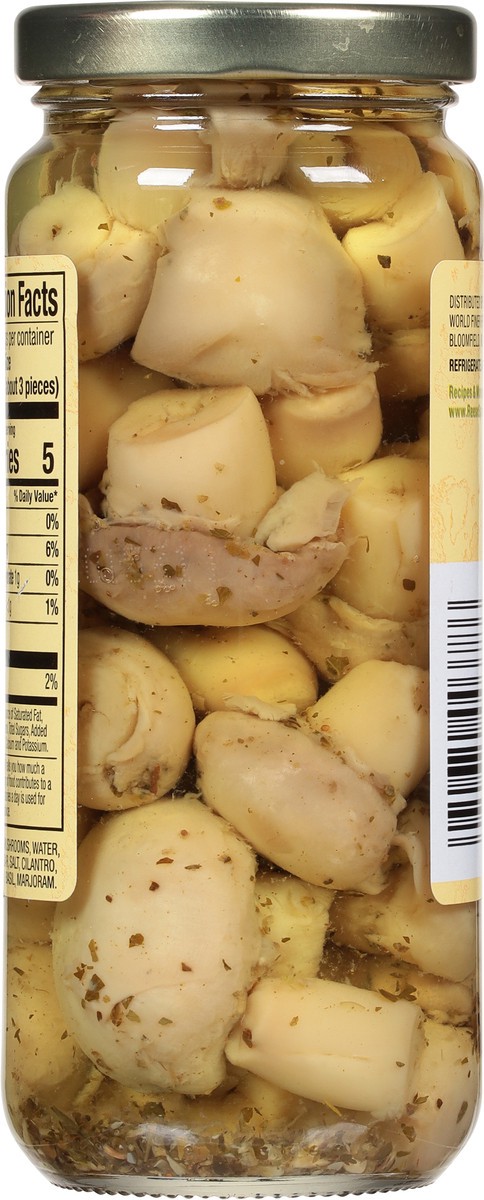 slide 7 of 11, Reese Italian Herb Marinated Mushrooms 12 oz, 12 oz