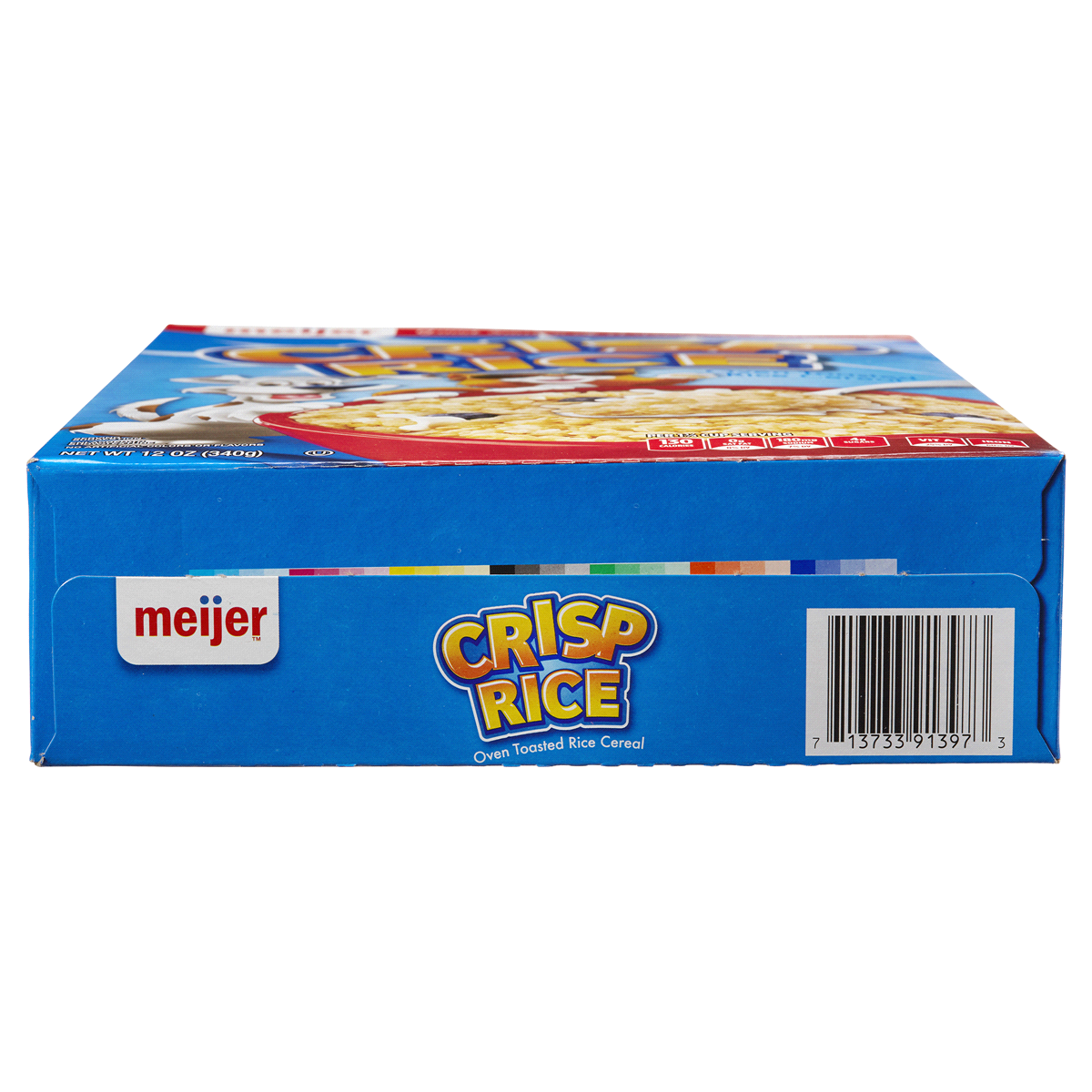 slide 5 of 5, Meijer Crisp Rice Cereal, 12 oz