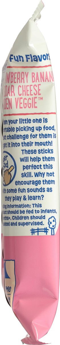 slide 5 of 9, Earth's Best Organic Crunchy Sticks Ages 6 m+ Strawberry Banana Teething Snack 0.56 oz, 0.56 oz