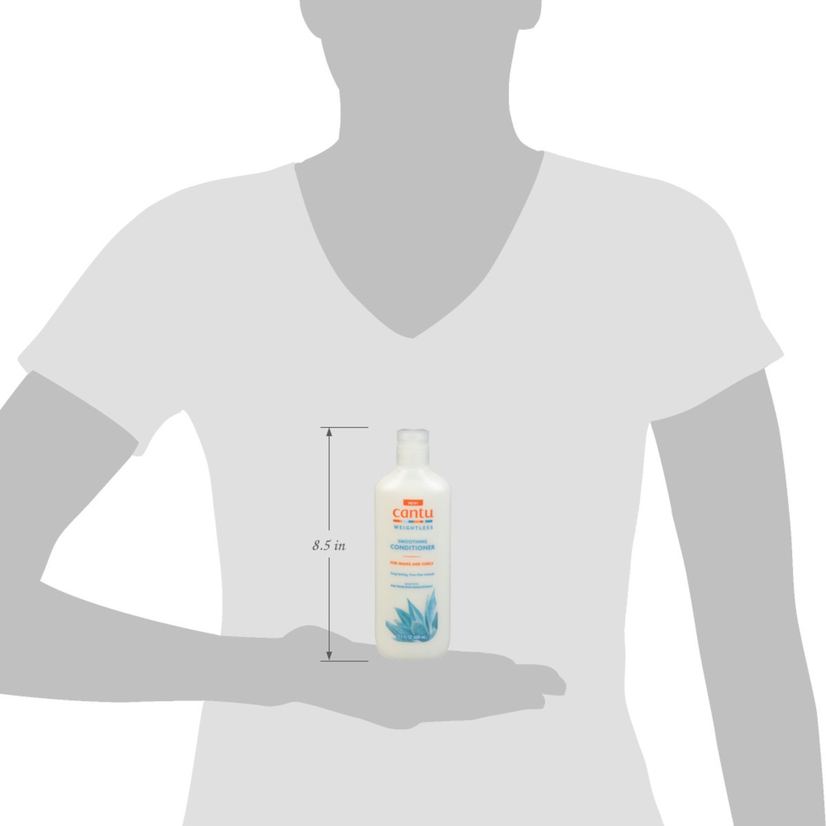 slide 10 of 14, Cantu Weightless Smoothing Conditioner, 14 oz